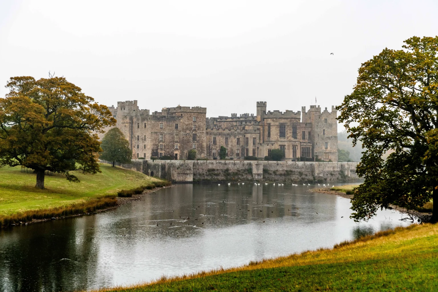 Alnwick Castle in Northumberland, Hogwarts in the Harry Potter films, on the private day tour from Edinburgh