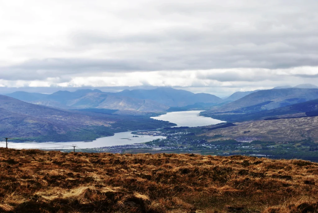 Loch Linnhe and Fort William on a longer bespoke journey through Scotland