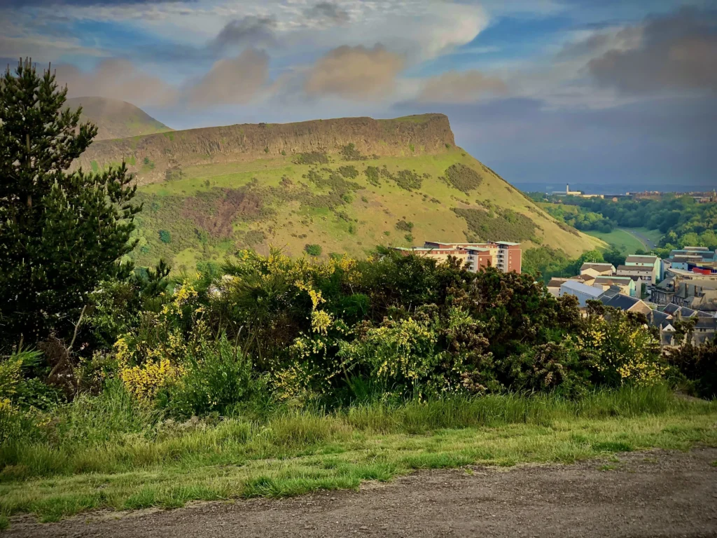 Holyrood Park and Arthur's Seat in Edinburgh