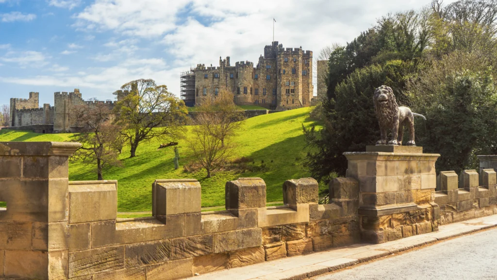 Alnwick Castle on a private Harry Potter day trip from Edinburgh