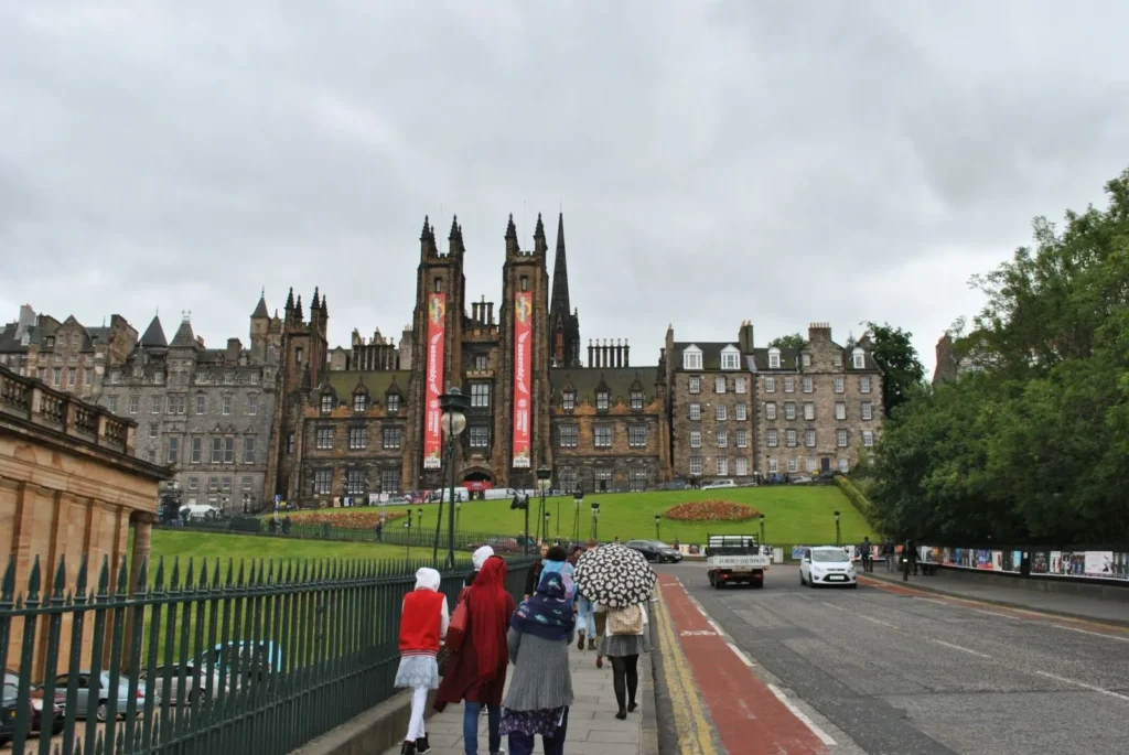 The historic Assembly Hall on the Mound in Edinburgh Old Town