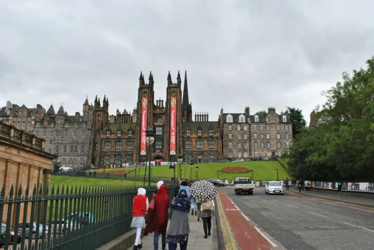 The historic Assembly Hall on the Mound in Edinburgh Old Town